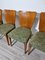 Art Deco Dining Chairs attributed to Jindrich Halabala, 1940s, Set of 4 3