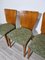 Art Deco Dining Chairs attributed to Jindrich Halabala, 1940s, Set of 4 2