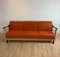 Vintage Sofa in Orange Fabric, 1950s 2