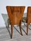 Art Deco Dining Chairs attributed to Jindrich Halabala, 1940s, Set of 4 17