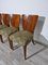 Art Deco Dining Chairs attributed to Jindrich Halabala, 1940s, Set of 4, Image 22