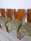 Art Deco Dining Chairs attributed to Jindrich Halabala, 1940s, Set of 4 13