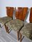 Art Deco Dining Chairs attributed to Jindrich Halabala, 1940s, Set of 4 12