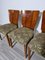 Art Deco Dining Chairs attributed to Jindrich Halabala, 1940s, Set of 4, Image 12