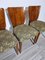 Art Deco Dining Chairs attributed to Jindrich Halabala, 1940s, Set of 4 5