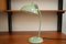 Lampada da scrivania verde menta di Kaiser Ideell, anni '50, Immagine 5