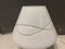 Lámparas de mesa de cristal de Murano blanco, años 80. Juego de 2, Imagen 6