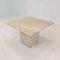 Italian Travertine Coffee Table, 1980s 5