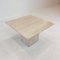 Italian Travertine Coffee Table, 1980s 2