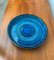 Large Mid-Century Rimini Blu Pottery Bowl by Aldo Londi for Bitossi, Italy, 1960s 7