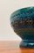 Mid-Century Rimini Blu Keramik Kerzenhalter von Aldo Londi für Bitossi, Italien, 1960er 10