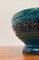 Mid-Century Rimini Blu Pottery Candle Holder by Aldo Londi for Bitossi, Italy, 1960s, Image 10