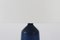 Palshus Dark Blue Glaze Table lamp by Per Linnemann-Schmidt. 1960s 6
