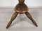 Brutalist Pedestalist Side Table by Charles Dudouyt, 1940s, Image 5