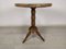 Brutalist Pedestalist Side Table by Charles Dudouyt, 1940s, Image 2