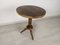 Brutalist Pedestalist Side Table by Charles Dudouyt, 1940s, Image 4