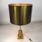 Goldene Bronze Lampe von Maison Charles für Maison Charles, 1970er 2
