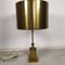 Lámpara de bronce dorado de Maison Charles para Maison Charles, años 70, Imagen 5