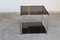 Tables in Chromed Metal and Smoked Glass, Italy, 1970s, Set of 2, Image 13