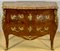 Louis XV Style Curved Chest of Drawers in Floral Marquetry, 1890s 2