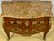 Louis XV Style Curved Chest of Drawers in Floral Marquetry, 1890s 6