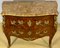 Louis XV Style Curved Chest of Drawers in Floral Marquetry, 1890s 5