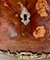 Cajonera estilo Luis XV curvada de marquetería de madera preciosa, Imagen 13