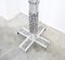Large Brutalist Aluminum Candle Holder from Aluclair, 1970s 9