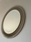 Round Beveled Crystal Mirror from Lupi Cristal Luxor, Italy, 1970s 1