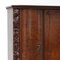 19th Century Burr Walnut Wardrobe with Big Lion Feet, 1890s, Image 8