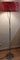 Lámpara de pie ajustable cromada, años 70, Imagen 5