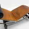 Chaise longue LC4 de cuero anilino coñac de Le Corbusier para Cassina, años 80, Imagen 9