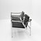 LC1 Armchairs by Le Corbusier, Pierre Jeanneret, Charlotte Perriand for Cassina, 1980s, Set of 2 5