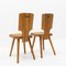 S28 Chair in Elm by Pierre Chapo, France, 1980s 7