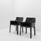 Cab 413 Armchairs by Mario Bellini for Cassina, 1990s, Set of 2, Image 3