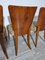 Art Deco Style Dining Chairs attributed to Jindrich Halabala, 1940s, Set of 4 13