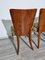 Art Deco Style Dining Chairs attributed to Jindrich Halabala, 1940s, Set of 4 16