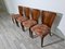 Art Deco Style Dining Chairs attributed to Jindrich Halabala, 1940s, Set of 4 12