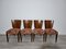 Art Deco Style Dining Chairs attributed to Jindrich Halabala, 1940s, Set of 4 18