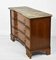 Italian Walnut Marquetry Inlaid Commode Chest of Drawers, 1950s 5