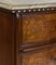 Italian Walnut Marquetry Inlaid Commode Chest of Drawers, 1950s, Image 6