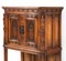 Gothic Revival Wine Bar or Sacristy Cabinet in Oak, 1920s 10