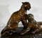 L. Riché, Lionesses, Early 20th Century, Bronze, Image 4