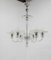 Art Deco Kristallglas Kronleuchter, 1930er 6