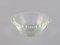 Mid-20th Century Art Glass Clear Bowls, France, Set of 6 3