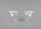 Mid-20th Century Art Glass Clear Bowls, France, Set of 6 4