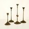 Bronze Candle Holders, 1970s, Set of 4, Image 3