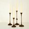 Bronze Candle Holders, 1970s, Set of 4, Image 8