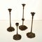 Bronze Candle Holders, 1970s, Set of 4, Image 4