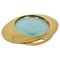 Large Decorative Brass Magnifying Glass Lens, 2000s, Image 1